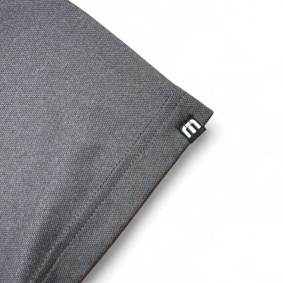 Travis Matthew gray short sleeve polo shirt with V logo Size XXXL - Picture 4 of 7